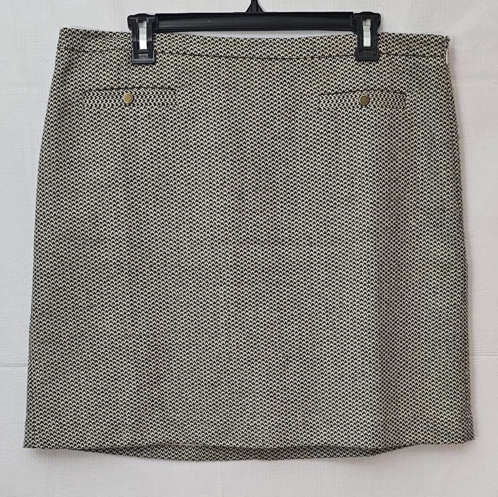 LOFT Tweed Skirt 16 - Picture 3 of 10